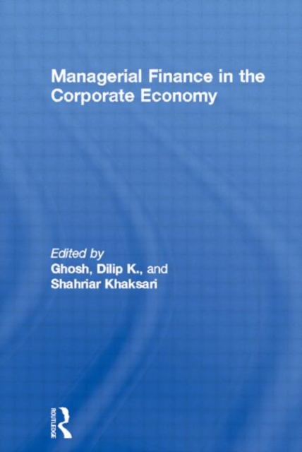 Managerial Finance in the Corporate Economy, Hardback Book