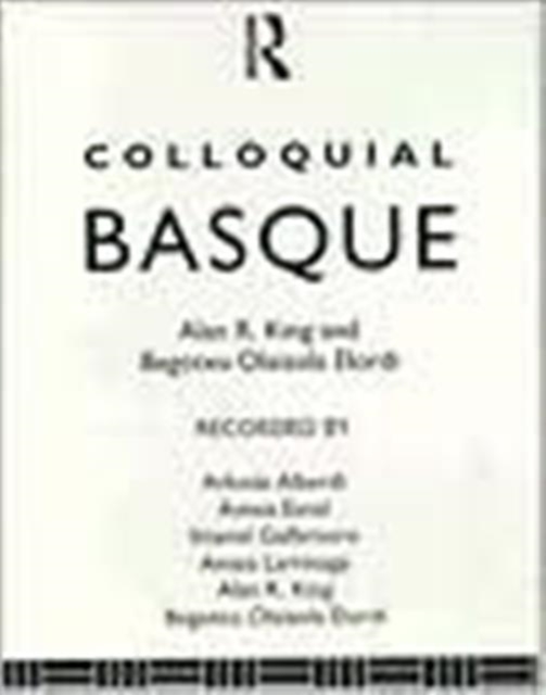 Colloquial Basque : A Complete Language Course, Audio cassette Book