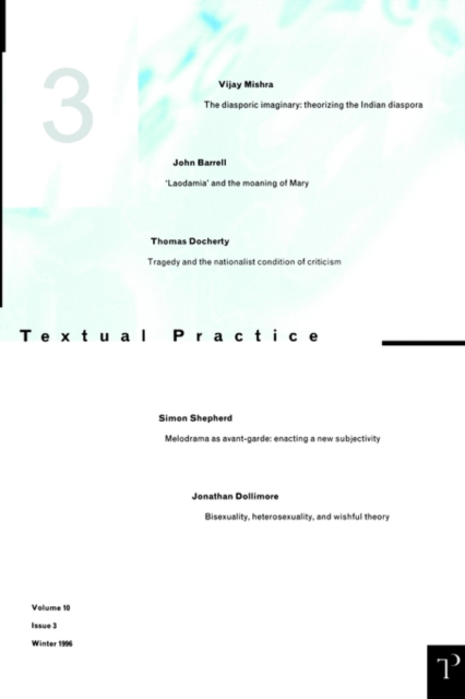Textual Practice : Volume 9 Issue 2, Paperback / softback Book