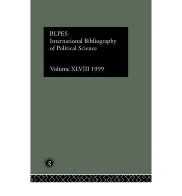International Bibliography of the Social Sciences, Hardback Book