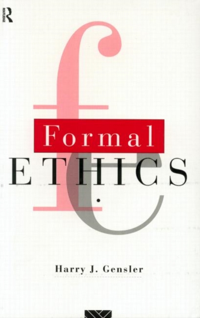 Formal Ethics, Paperback / softback Book