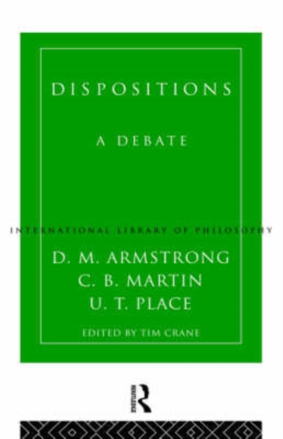 Dispositions : A Debate, Hardback Book