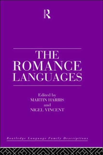 The Romance Languages, Hardback Book