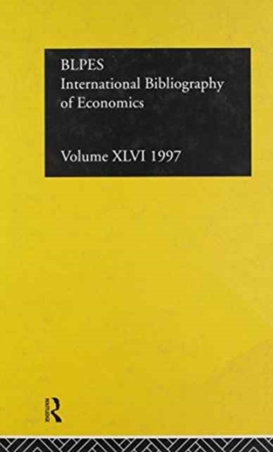 IBSS: Economics: 1997 Volume 46, Hardback Book