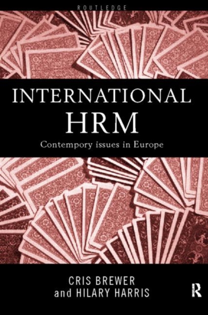 International Human Resource Management : A European Perspective, Paperback Book