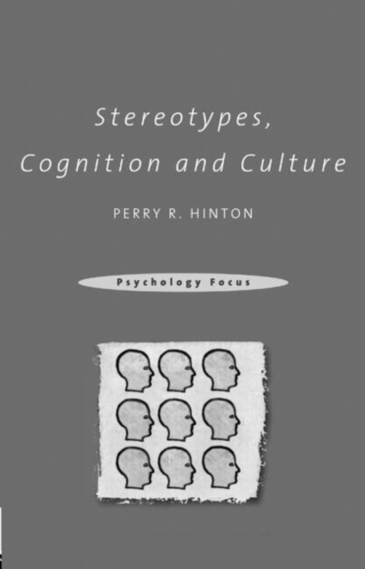 Stereotypes, Cognition and Culture, Hardback Book
