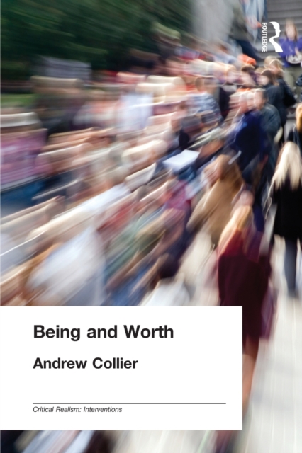 Being and Worth, Paperback / softback Book
