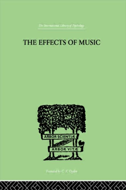 The Effects of Music : A series of Essays, Hardback Book