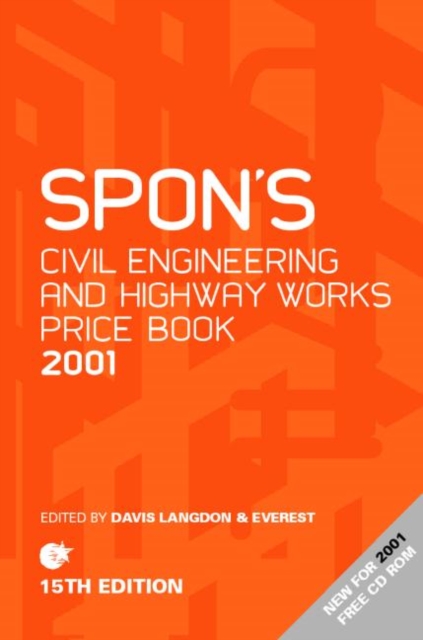 Spon's Civil Engineering and Highway Works Price Book 2001, Hardback Book