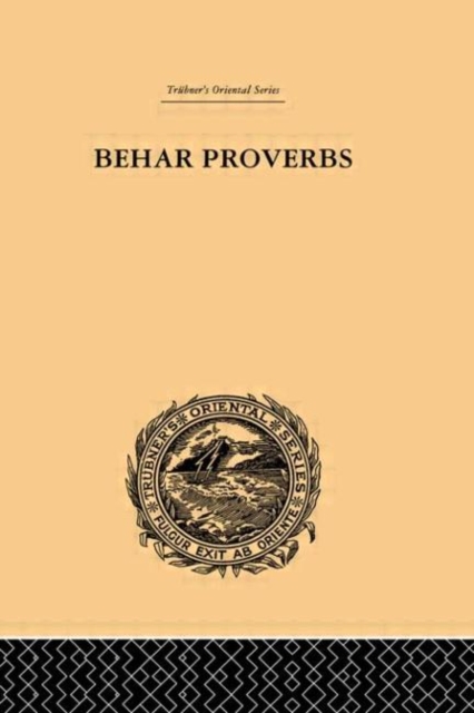 Behar Proverbs, Hardback Book
