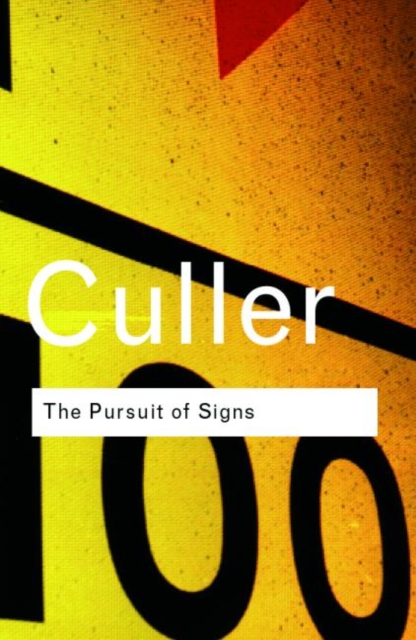 The Pursuit of Signs, Hardback Book