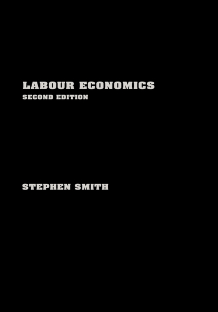Labour Economics, Hardback Book