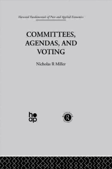 Committees, Agendas and Voting, Hardback Book