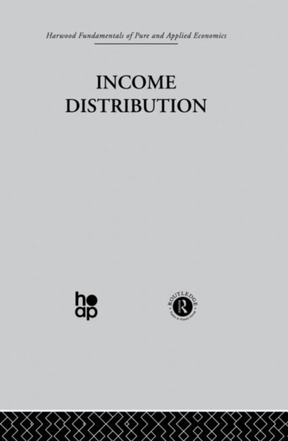 L: Income Distribution, Mixed media product Book