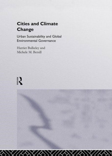 Cities and Climate Change, Hardback Book