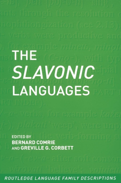 The Slavonic Languages, Paperback / softback Book