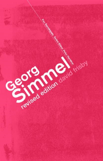 Georg Simmel, Paperback / softback Book