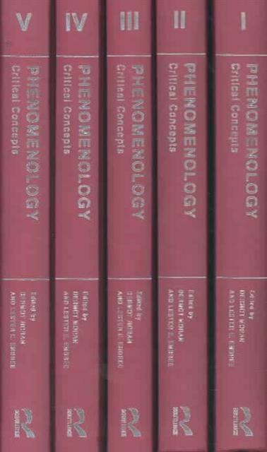 Phenomenology : Critical Concepts in Philosophy, Hardback Book