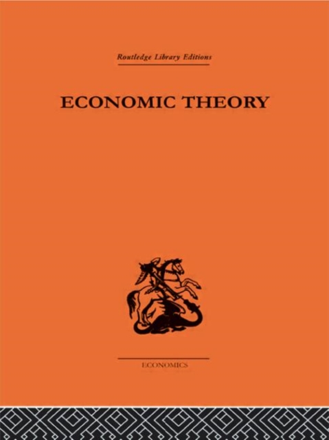 Economic Theory, Hardback Book