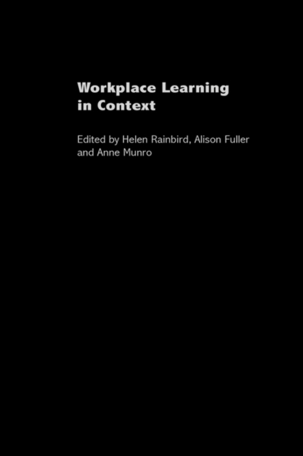 Workplace Learning in Context, Hardback Book