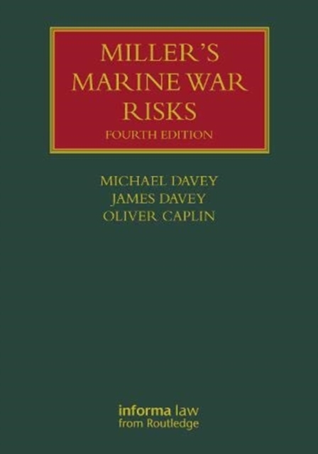 Miller's Marine War Risks, Hardback Book