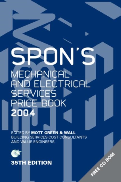 Spon's Mechanical and Electrical Services Price Book 2004, Hardback Book