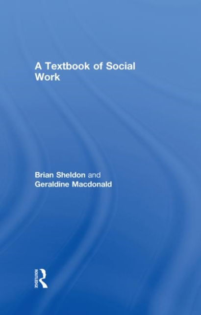 A Textbook of Social Work, Hardback Book