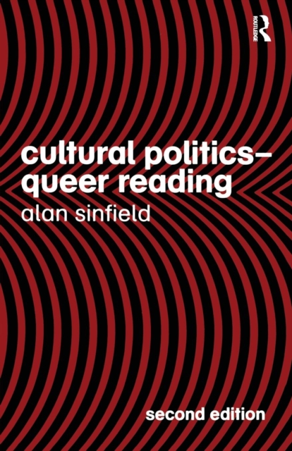 Cultural Politics - Queer Reading, Paperback / softback Book