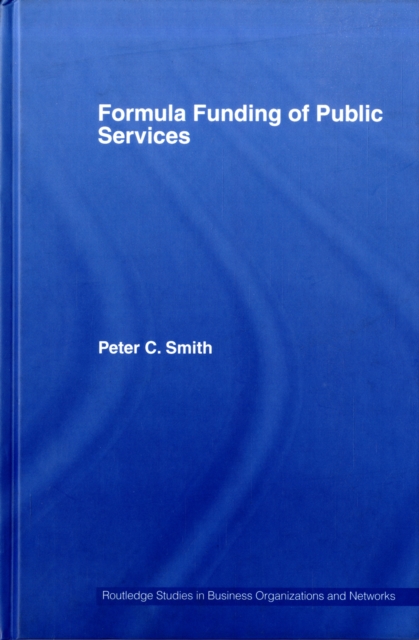 Formula Funding of Public Services, Hardback Book