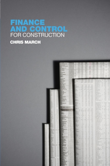 Finance and Control for Construction, Paperback / softback Book