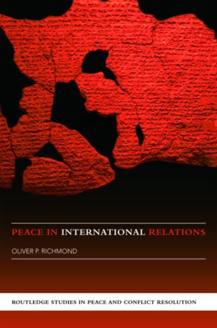 Peace in International Relations, Paperback / softback Book