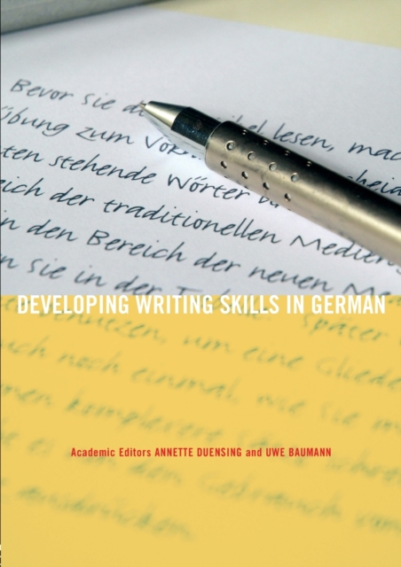 Developing Writing Skills in German, Paperback / softback Book