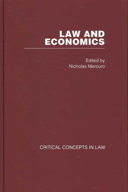 Law and Economics, Mixed media product Book