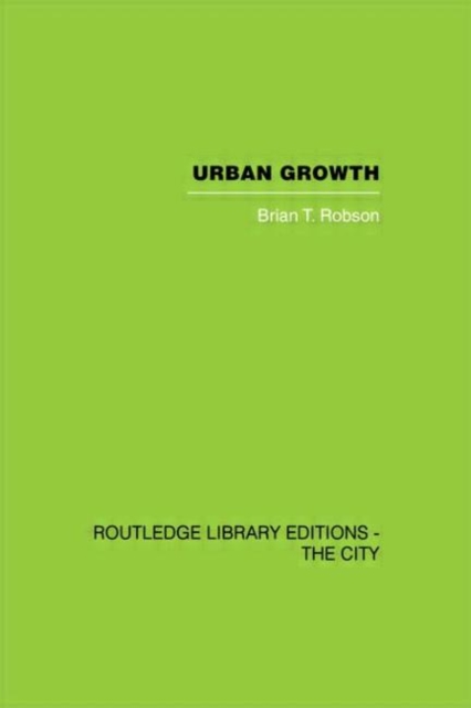 Urban Growth : An Approach, Hardback Book