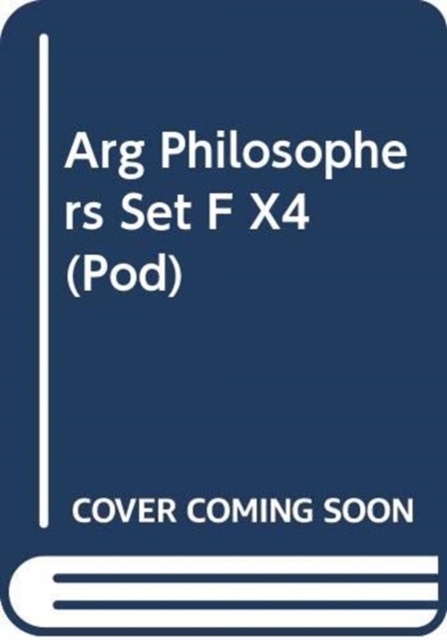 Arg Philosophers Set F X4 (Pod), Mixed media product Book