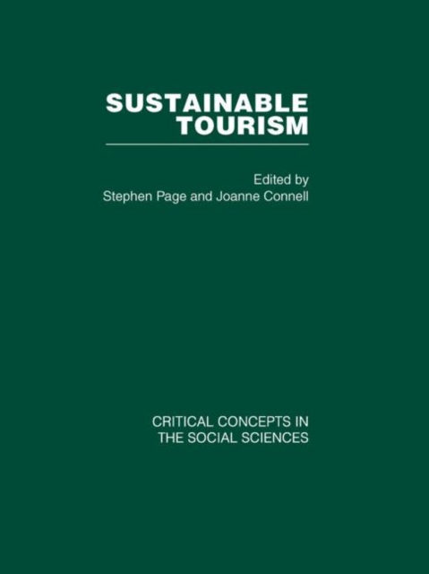 Sustainable Tourism, Multiple-component retail product Book