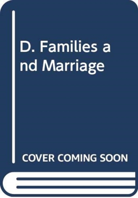 D. Families and Marriage, Multiple-component retail product Book