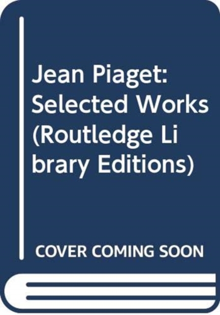 Jean Piaget: Selected Works, Multiple-component retail product Book