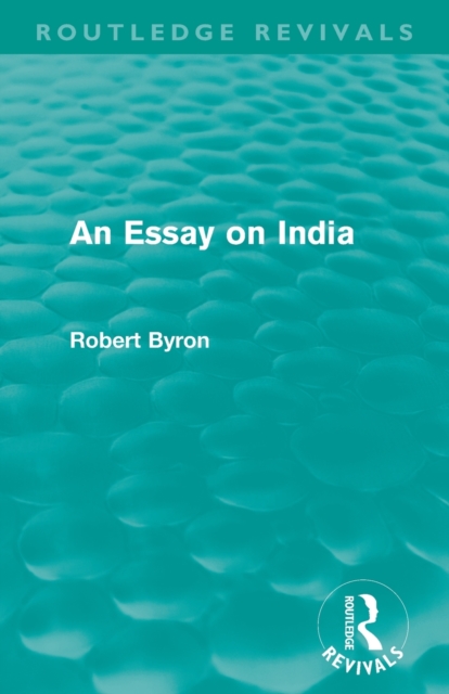 An Essay on India (Routledge Revivals), Paperback / softback Book