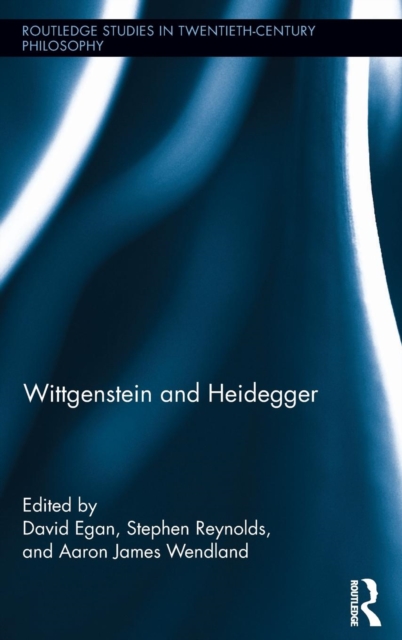 Wittgenstein and Heidegger, Hardback Book