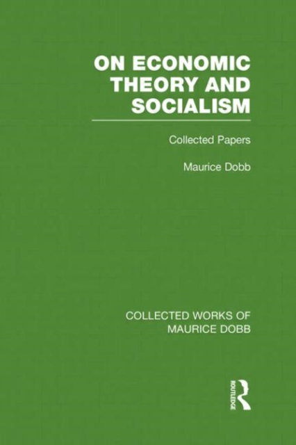 On Economic Theory & Socialism : Collected Papers, Hardback Book