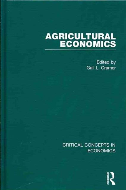Agricultural Economics, Mixed media product Book
