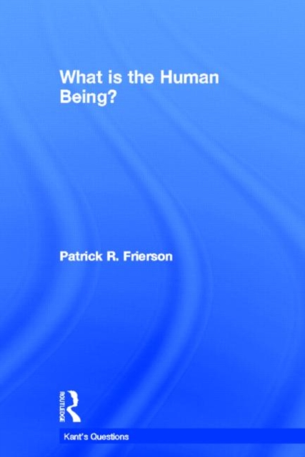 What is the Human Being?, Hardback Book