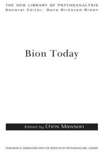 Bion Today, Hardback Book