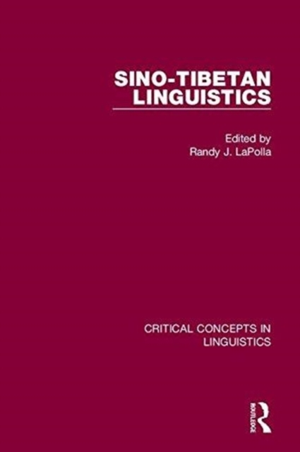 Sino-Tibetan Linguistics, Mixed media product Book
