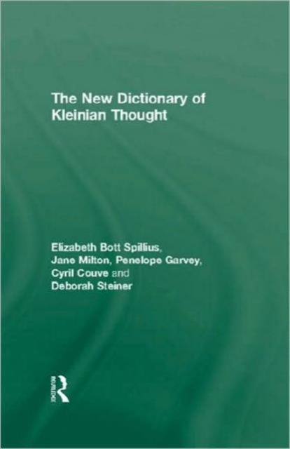 The New Dictionary of Kleinian Thought, Hardback Book