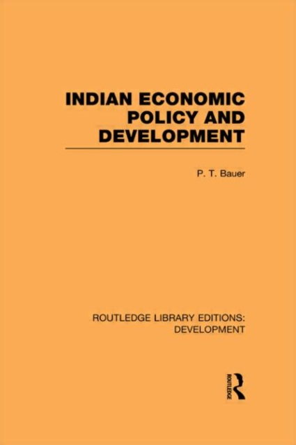 Indian Economic Policy and Development, Hardback Book