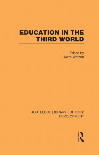 Education in the Third World, Hardback Book