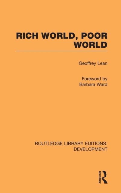 Rich World, Poor World, Hardback Book