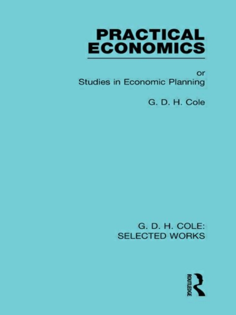 Practical Economics, Hardback Book